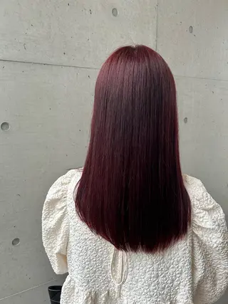 ロング 丸山 莉世のヘアスタイル