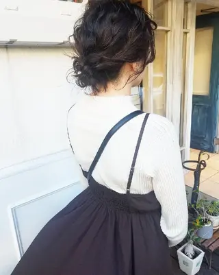 ヘアアレンジ 🙃 透明感カラー/ボブのヘアスタイル