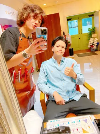 ショート メンズ Refuge by produceのヘアスタイル