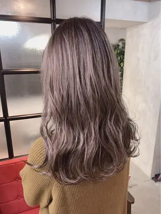 ロング カラー なかの たくみのヘアスタイル