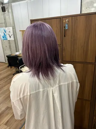 ミディアム 土佐 凪紗のヘアスタイル