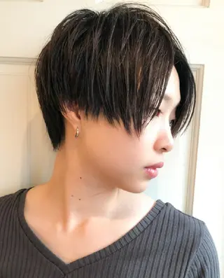 ショート ショート✨ボブ✨代表 新田見美仁のヘアスタイル