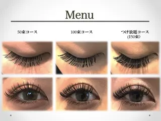 マツエク・マツパ SalonEF🌿 Hamachiのマツエク・マツパデザイン