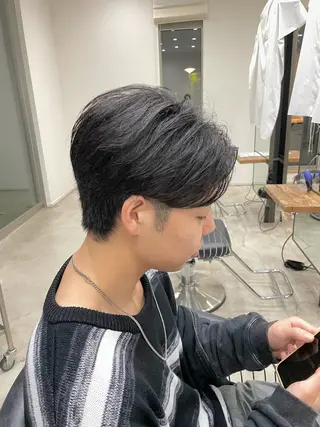 メンズ 芳賀 風斗のヘアスタイル