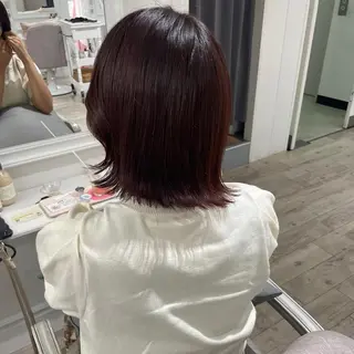 カラー ヘアアレンジ/ 暖色🩵hazukiのヘアスタイル