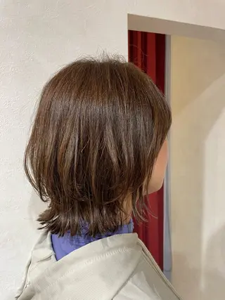 ミディアム 生盛 智穂子のヘアスタイル