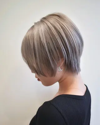 ショート カラー メンズ特化 パーマ/オザワのヘアスタイル