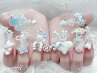 ネイル MoMoA Nail ネイル長さ出し専門店のネイルデザイン