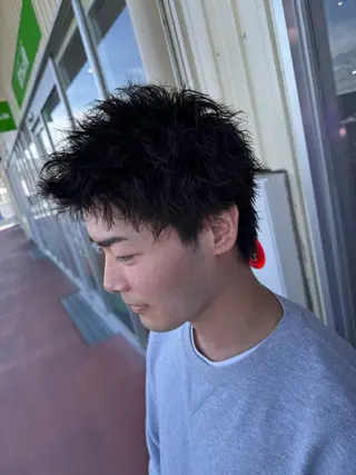 メンズ 吉田 剛のヘアスタイル