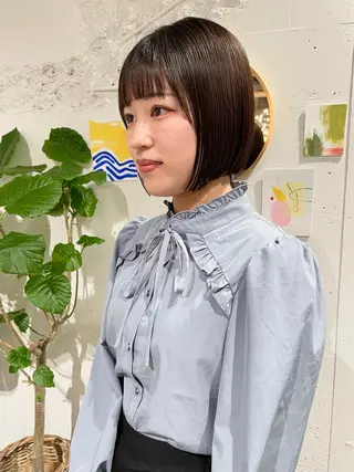 ショート 大角  実希のヘアスタイル