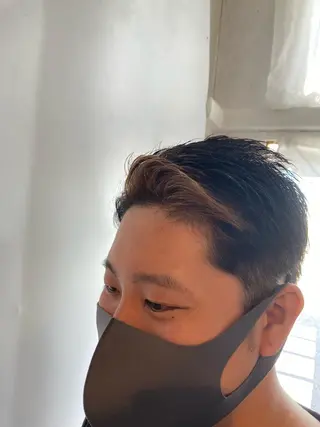 ショート カラー メンズ NAGONSTYLE 高塩知輝のヘアスタイル