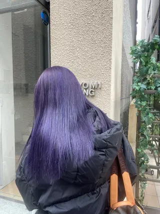 ロング カラー keshiki🦋 Nanaのヘアスタイル