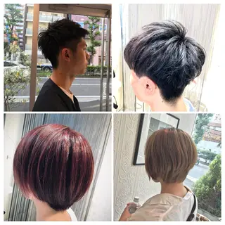 ショート メンズ 蓑輪 ミノワのヘアスタイル
