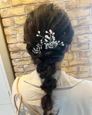 ロング ヘアアレンジ 似合わせスタイル 🌹mao🌹のヘアスタイル