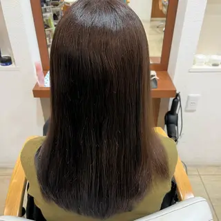 セミロング 斉藤 凜のヘアスタイル
