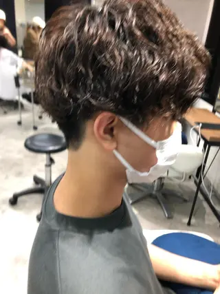 パーマ メンズ Noyヨシモト ヒロトのヘアスタイル