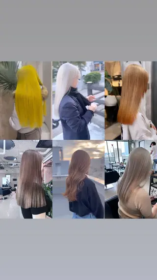 ロング TIDEHAIR / 韓国ヘア/MOEのヘアスタイル