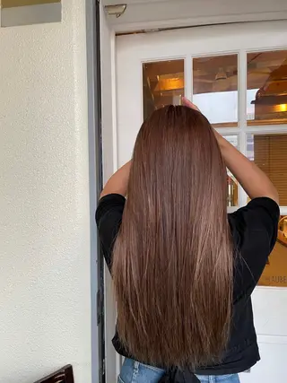 ロング カラー ナチュラル🌿垢抜け 福澤ゆきあのヘアスタイル