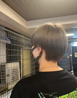 ショート カラー 🎀♥️推しカラー tomoka💜🍭のヘアスタイル