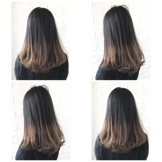 ミディアム カラー 髪質改善特化KIZU /艶髪研究（京都）のヘアスタイル