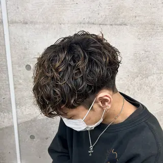 ミディアム Rikito .のヘアスタイル