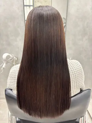 ロング カラー すぐ巻ける縮毛矯正 🍀勝倉　麗のヘアスタイル