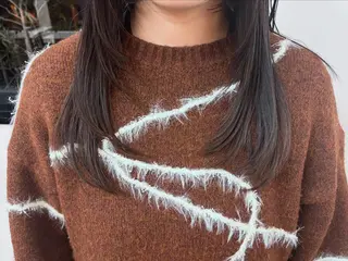 ロング みぞぐち じゅりのヘアスタイル