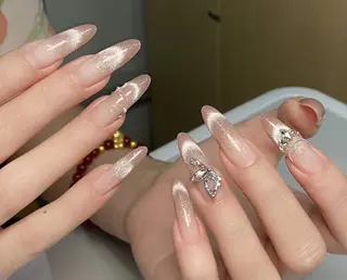 ネイル By moonネイル 🌷ワンホン/韓国風のネイルデザイン