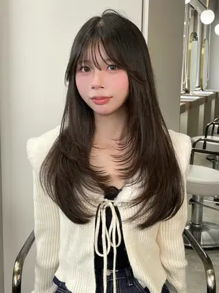 ロング 髙杉 心のヘアスタイル