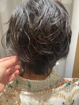 ショート くびれミディアム/似 合わせ/鎌倉/edAのヘアスタイル