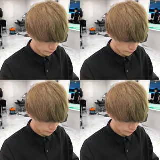 カラー メンズ エフェクトブリーチ 🌟前澤啓太朗のヘアスタイル