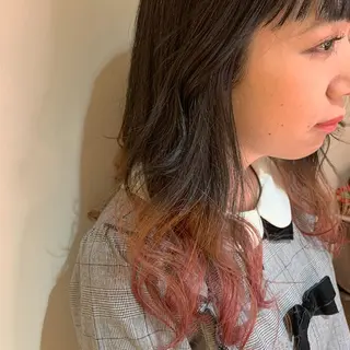 セミロング 齊藤 衣梨佳のヘアスタイル
