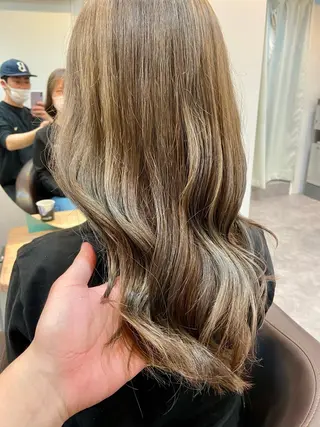 ミディアム パーマ ブルーモスクTOKYO所属・🌿ブルーモスク TOKYO🌿のヘアスタイル