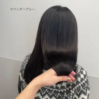 セミロング カラー SAKI ☺︎のヘアスタイル