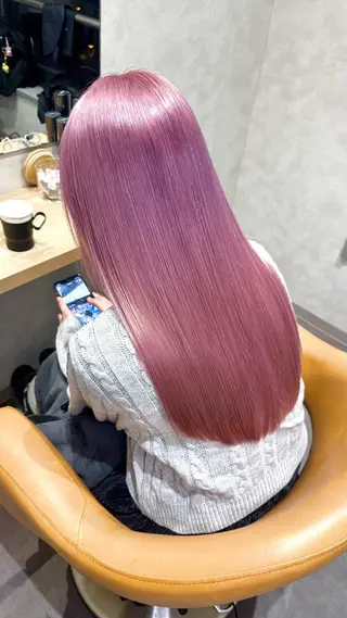 ロング カラー SALOWIN札幌大通り所属・札幌ブリーチカラー/ ダブルカラー/ドイのヘアスタイル