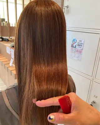 ロング 山田 ひかりのヘアスタイル
