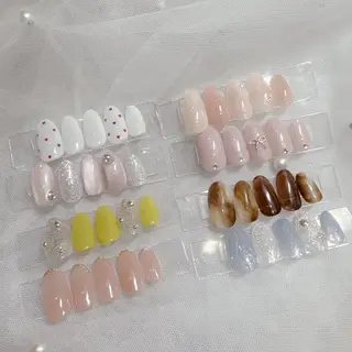 ネイル mayu🎀zina 船橋南口/パラジェルのネイルデザイン