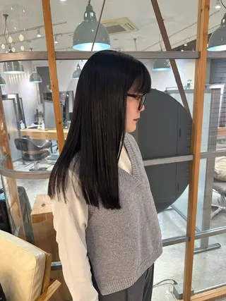 ロング カラー ㅤㅤㅤㅤㅤㅤㅤㅤㅤㅤ 彩衣のヘアスタイル