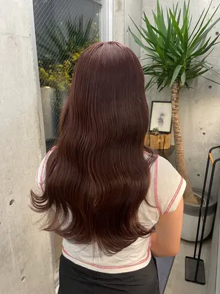 ロング カラー トレンドカラー🥣／ ヘアアレンジ✩.*˚のヘアスタイル