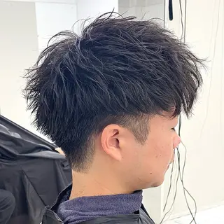 ショート パーマ メンズ 【柏メンズパーマ職人 】店長　KAZUMAのヘアスタイル