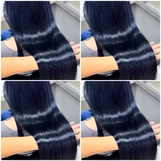ロング カラー 髪質改善 艶髪矯正 エクステ かいり✂️のヘアスタイル