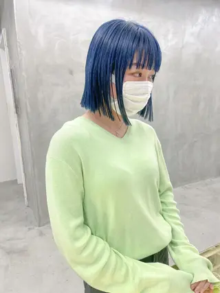 ミディアム カラー レイヤーカット 🪩yurikaのヘアスタイル