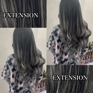 ロング カラー ヘアアレンジ 🔥ハイトーンカラー ギャルNAOKI🔥のヘアスタイル