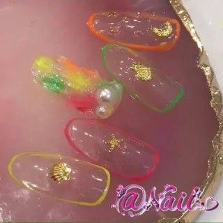 ネイル 小尾 栞のネイルデザイン