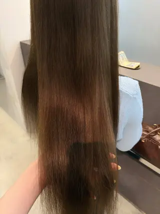 ロング カラー 宮島 華湖のヘアスタイル