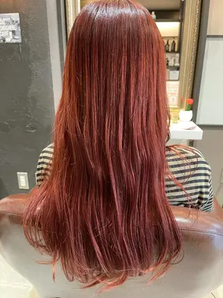 ロング カラー Avery SHINのヘアスタイル