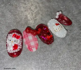 ネイル Spiky とうげ ふうかのネイルデザイン