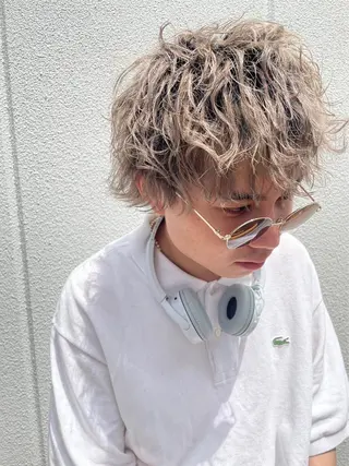 パーマ メンズ メンズ専門サロン wokeのヘアスタイル