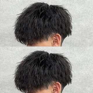 ショート パーマ 🔥メンズ 特化🔥菊水皐暉🔥のヘアスタイル