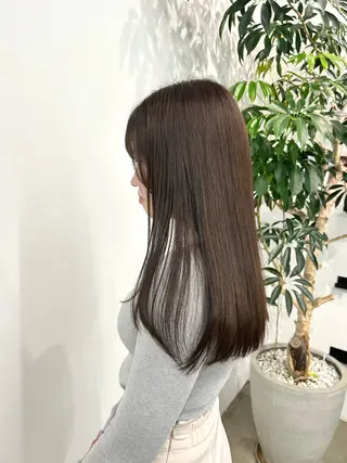 ロング 1回で綺麗になる 髪質改善 小山光のヘアスタイル